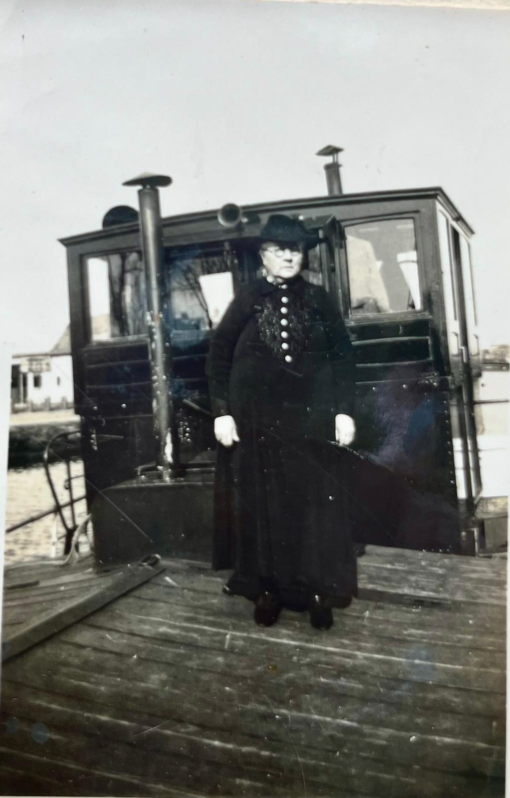 Johanna Teekman-Klos op de Johanna